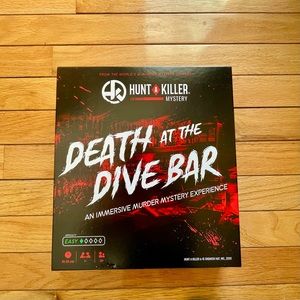 Death at the Dive Bar Board game- Hunt a Killer Murder Mystery